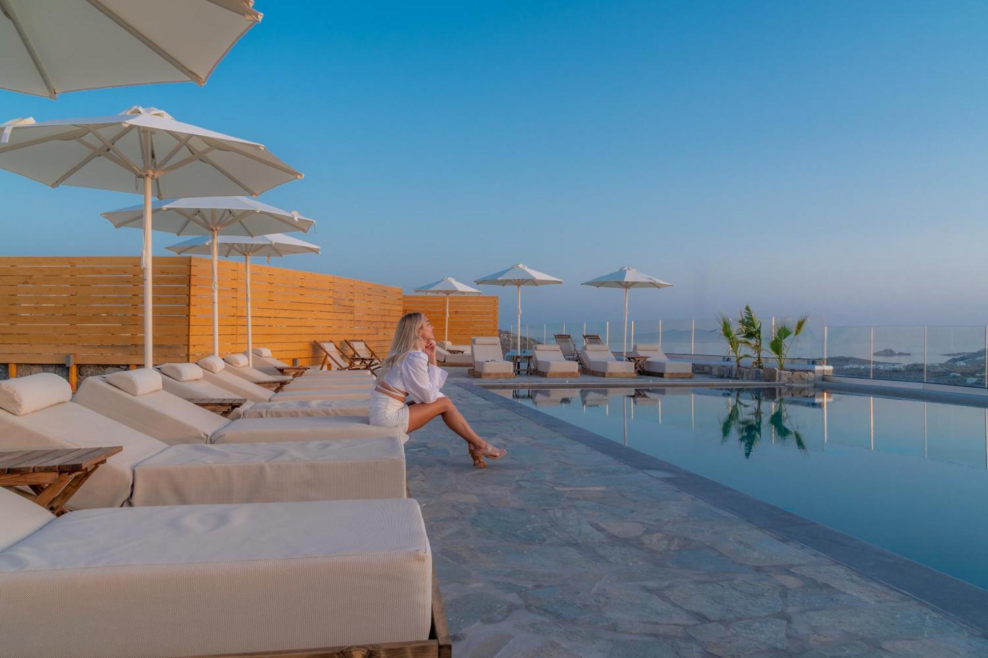 Elit Suites Mykonos Mykonos Town Bagian luar foto